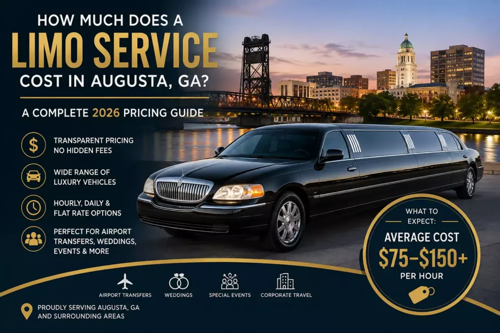How Much Does a Limo Service in Augusta GA Cost? (2026 Guide)